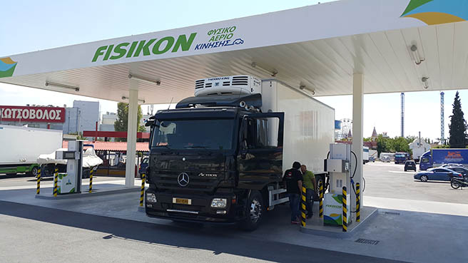 Mercedes Actros v8 - CNG  Image